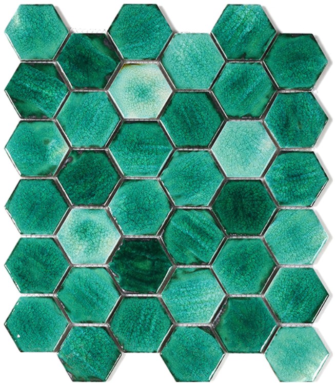 Mosaic Mykonos Emerald Tech